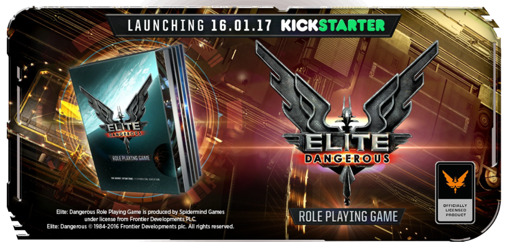 Elite Dangerous, Now In RPG Form! - Including Common Sense Parent's Guide
